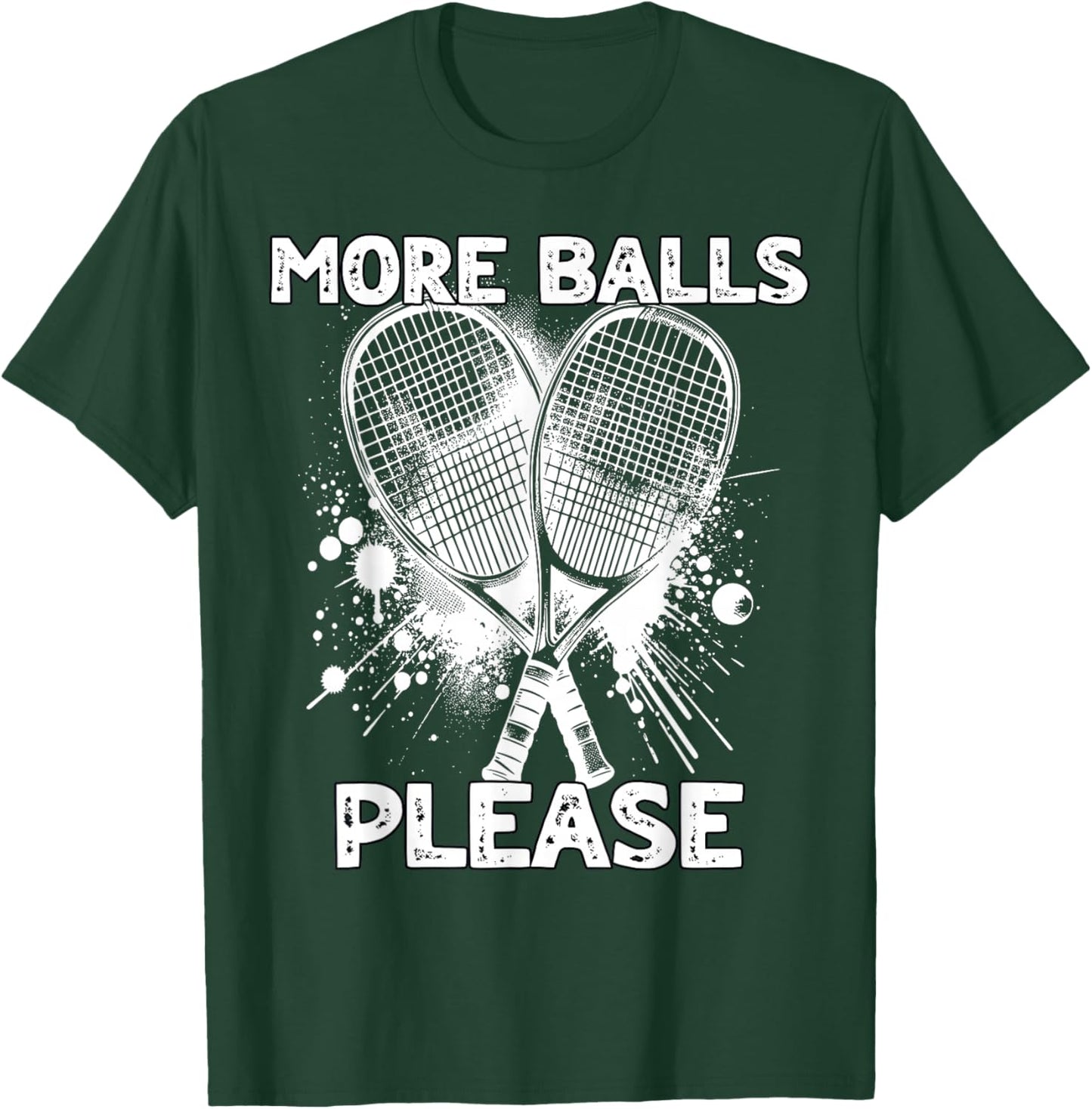 Squash Balls Squash Racket Playing Squash T-Shirt - T-Shirt | Forest