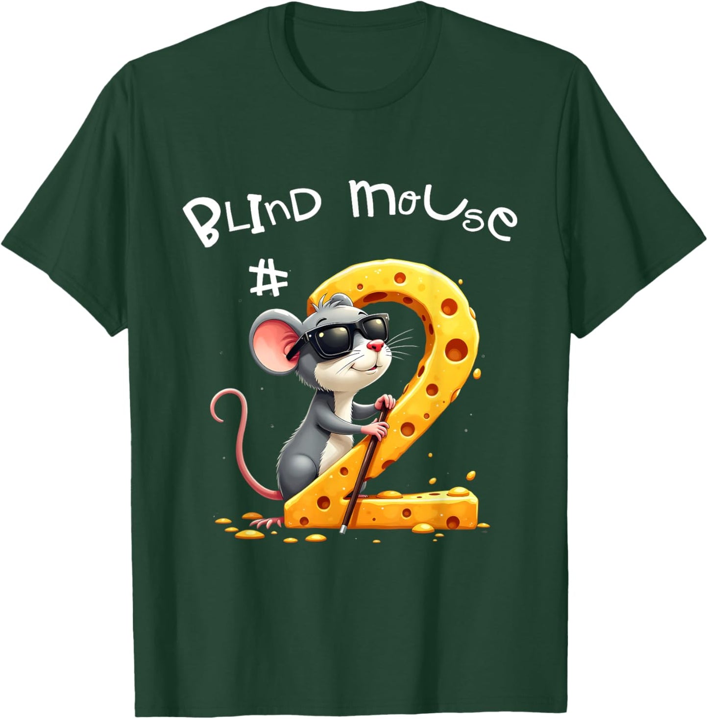 Three Blind Mice Matching Halloween Group Costume Mouse #1 T-Shirt - T-Shirt | Forest