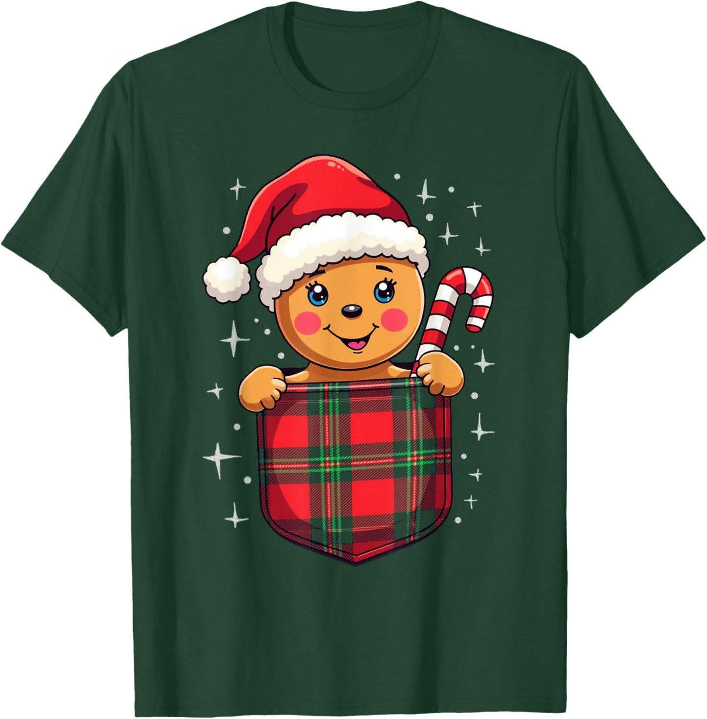 Christmas Gingerbread T-Shirt - T-Shirt | Forest