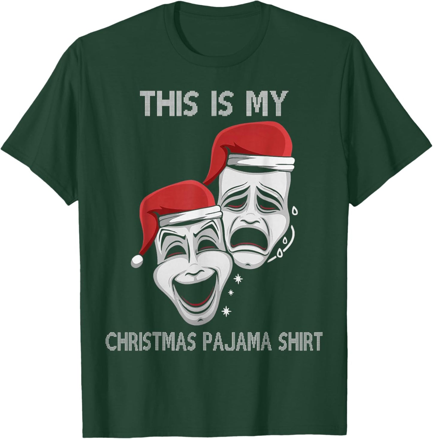 This Is My Christmas Pajama Broadway Theater Musical T-Shirt - T-Shirt | Forest