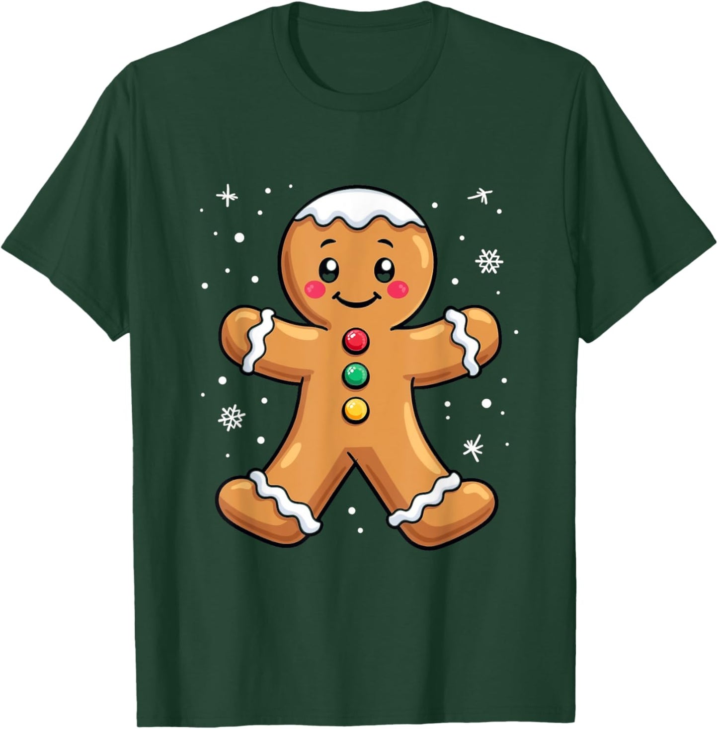 Gingerbread Character T-Shirt - T-Shirt | Forest