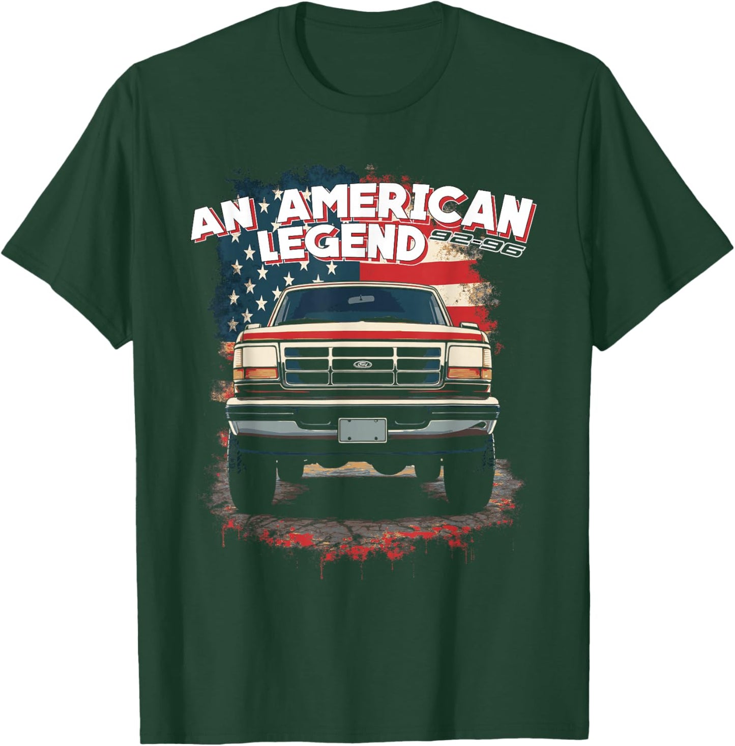 5th Generation 92-96 OBS An American Legend 90's OBS Truck T-Shirt - T-Shirt | Forest