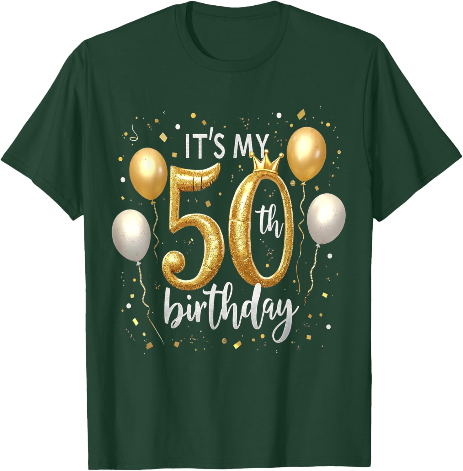 Its My 50th Birthday Happy 1973 Birthday Women T-Shirt - T-Shirt | Forest