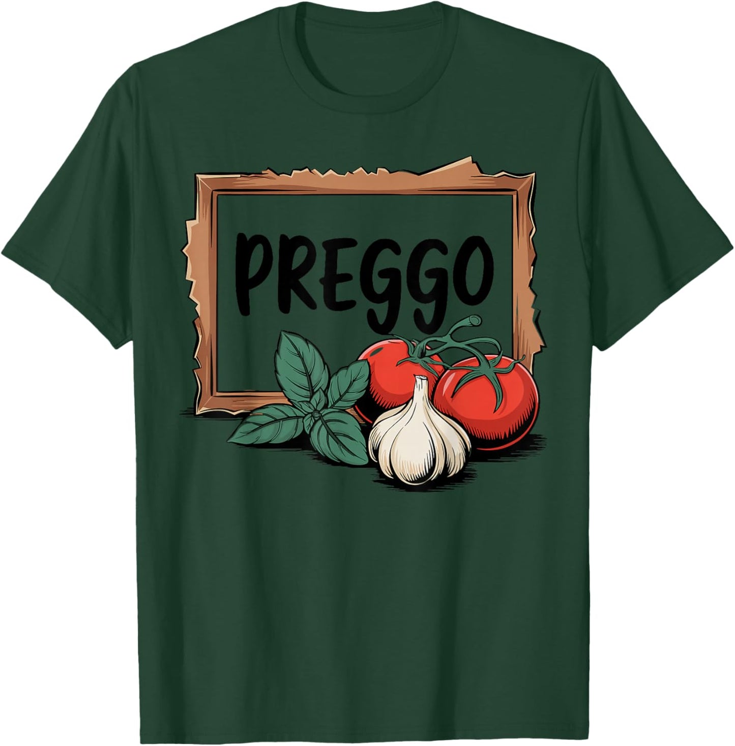 Preggo Sauce Costume Cute and Funny Pregnancy Announcement T-Shirt - T-Shirt | Forest