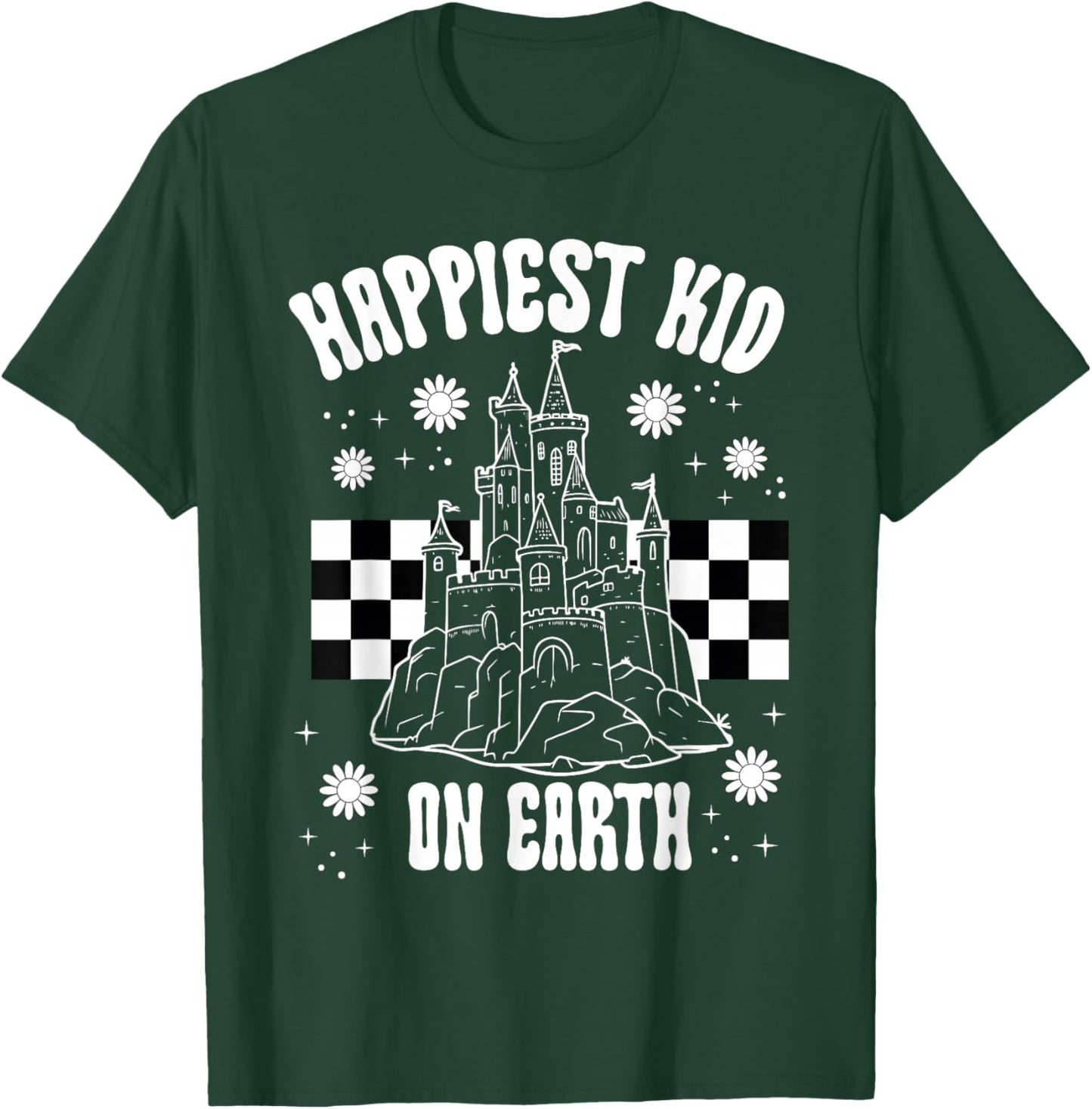 Happiest Kid On Earth Magical Castle T-Shirt - T-Shirt | Forest