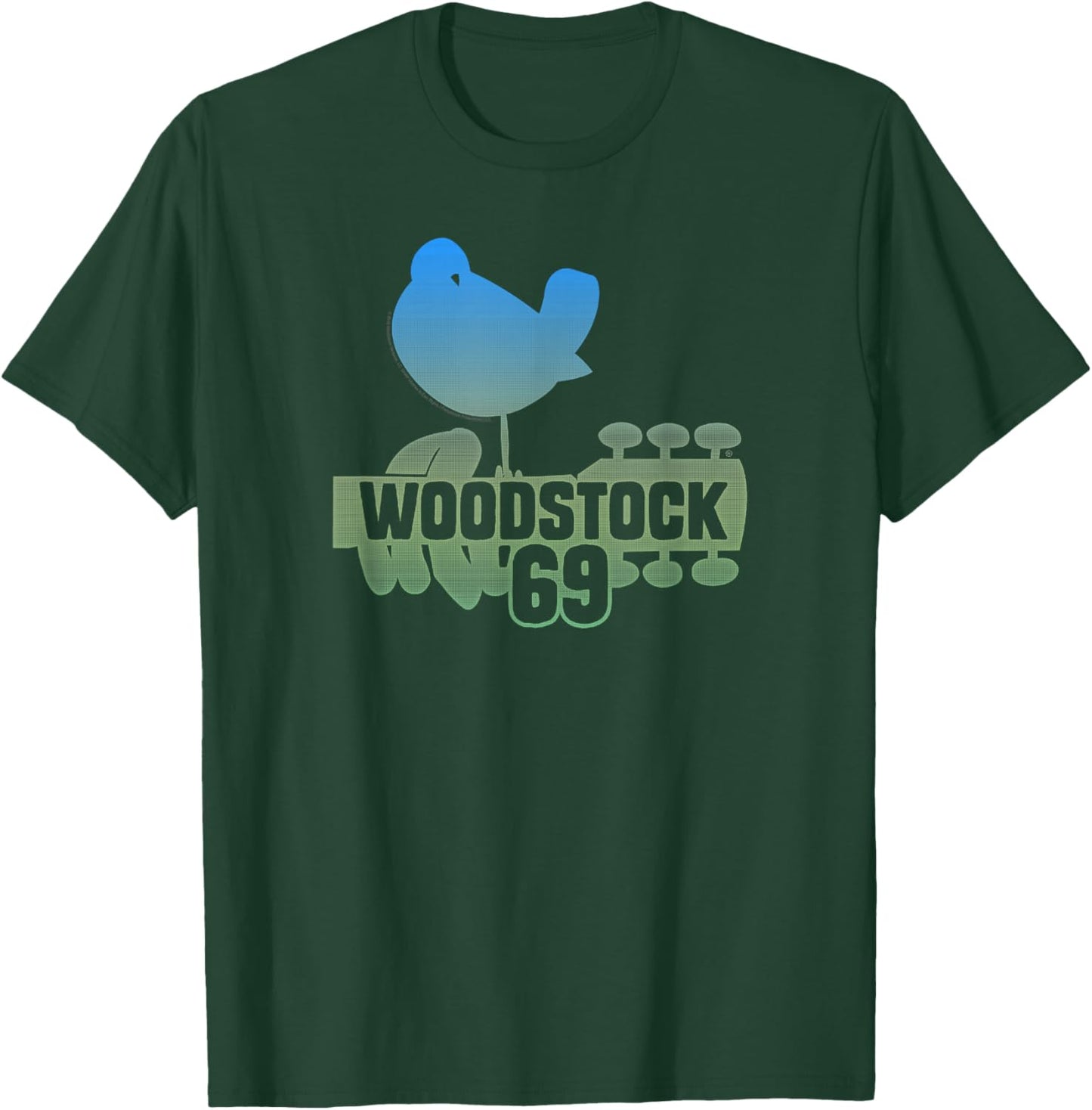 Woodstock - Ombre '69 Dove T-Shirt - T-Shirt | Forest