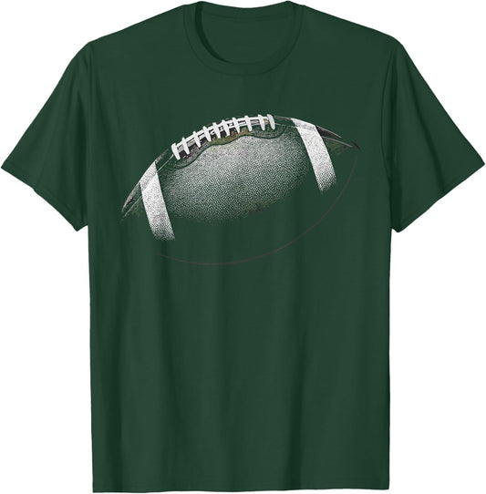 Football Retro American Football T-Shirt - T-Shirt | Forest