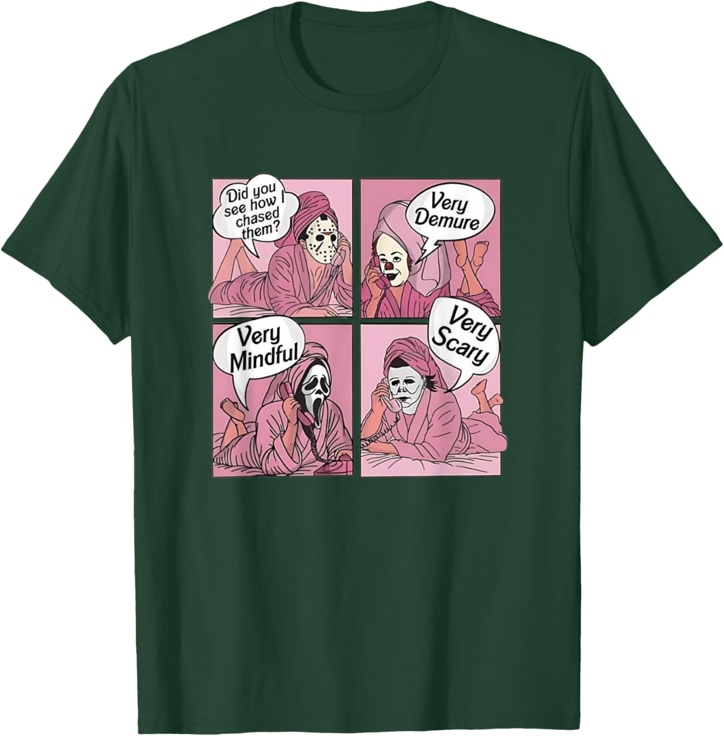 Funny Very Demure Very Mindful Gen Z Trend Quote Party Gifts T-Shirt - T-Shirt | Forest