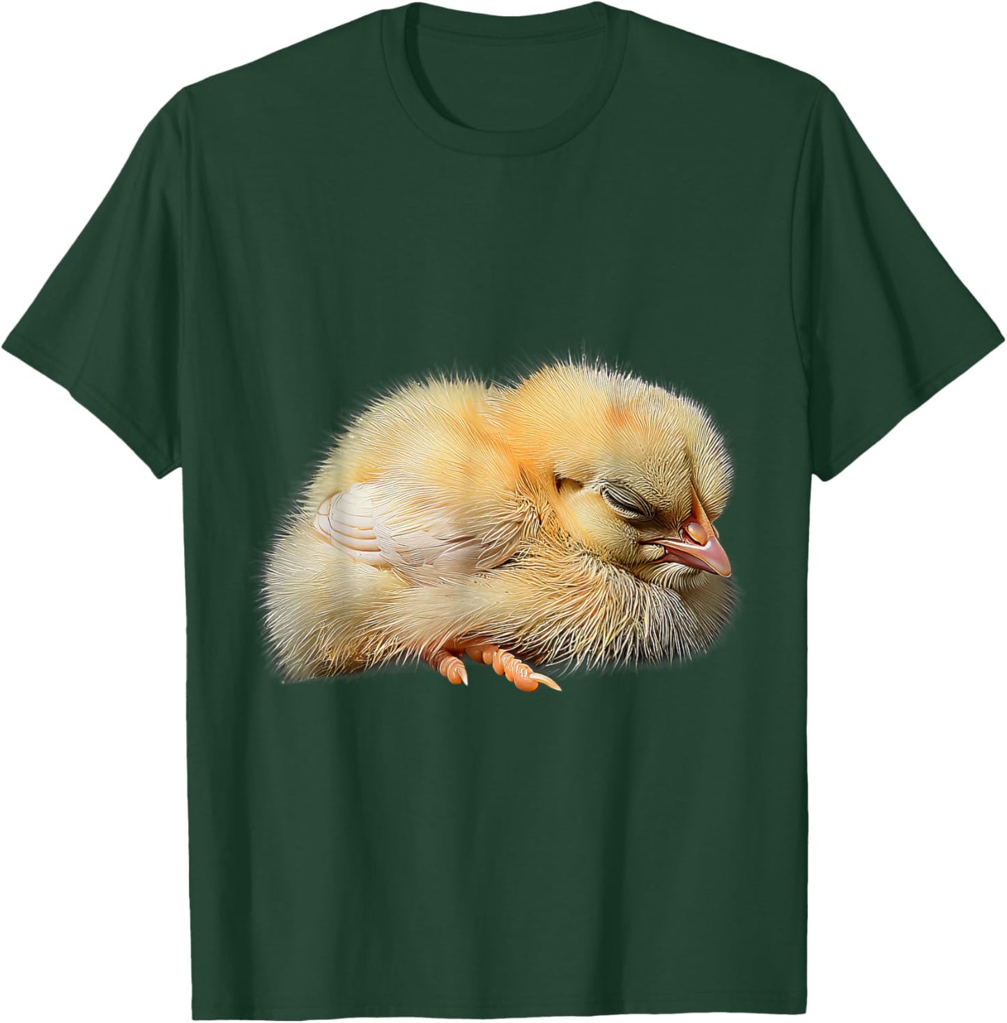 Chicken Sleeping T-Shirt - T-Shirt | Forest