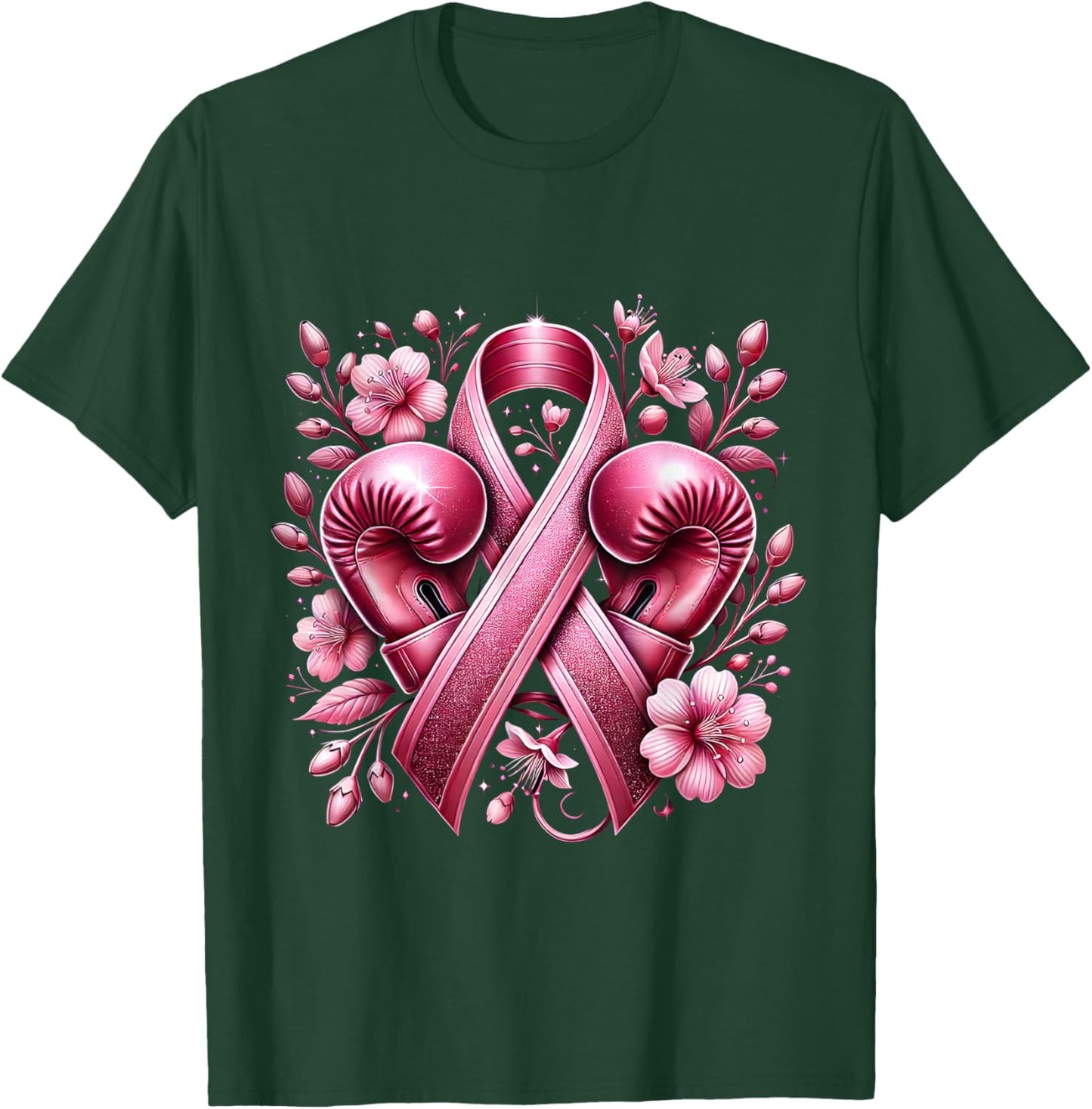 Breast Cancer Warrior Breast Cancer Awareness Month T-Shirt - T-Shirt | Forest
