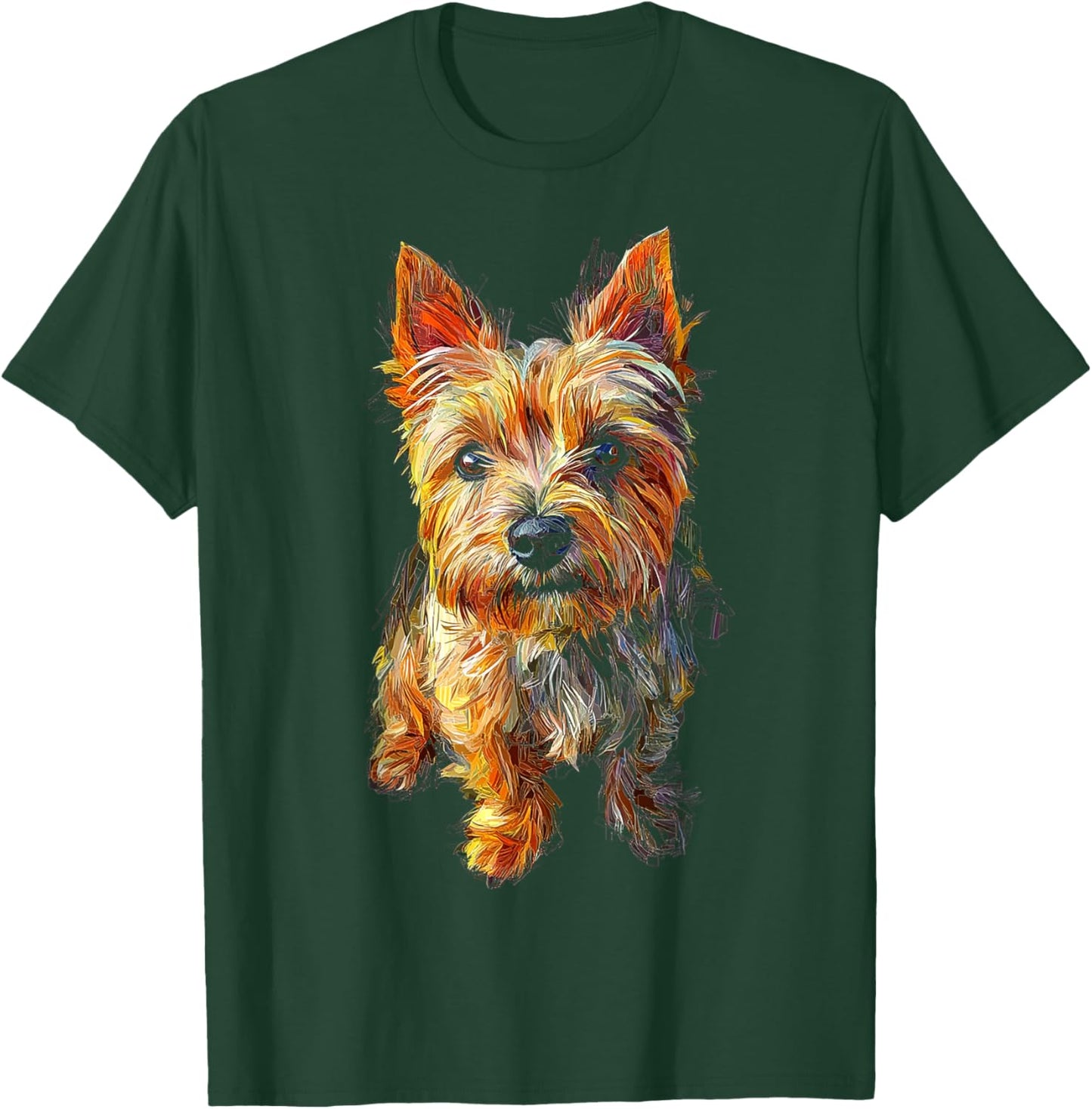 Cairn Terrier Dog Motif Pet Illustration Cairn Terrier Women Kids T-Shirt - T-Shirt | Forest