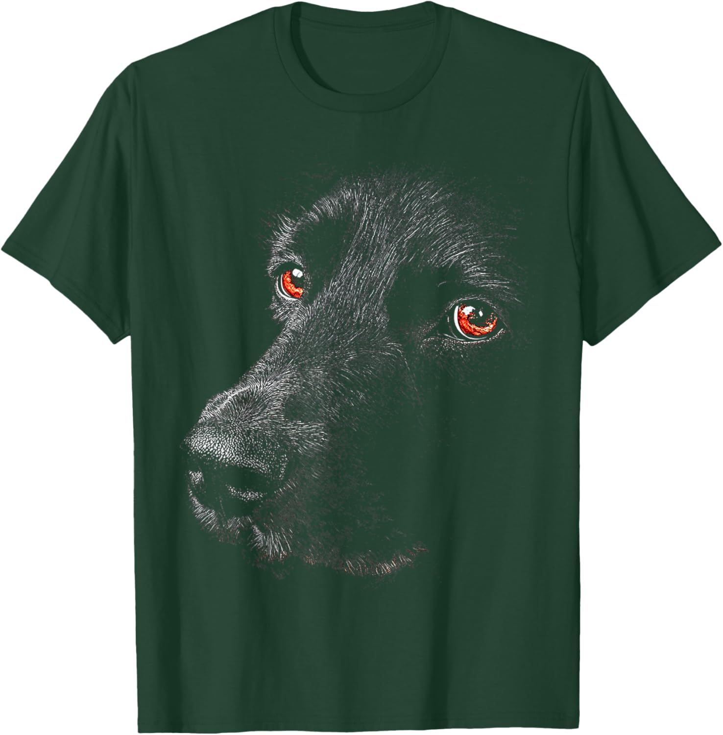Munsterlander Dog Motif Pet Artwork Munsterlander T-Shirt - T-Shirt | Forest