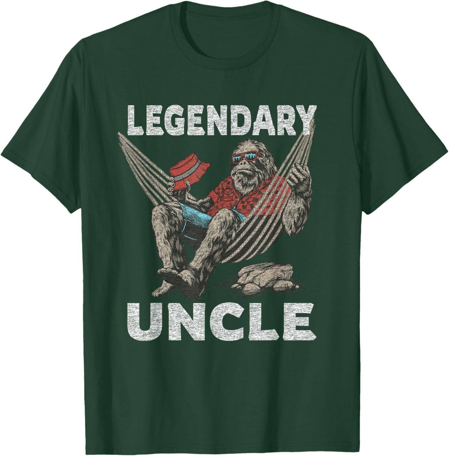 Cartba Uncle Co. Funny Uncle Legendary Saying T-Shirt - T-Shirt | Forest