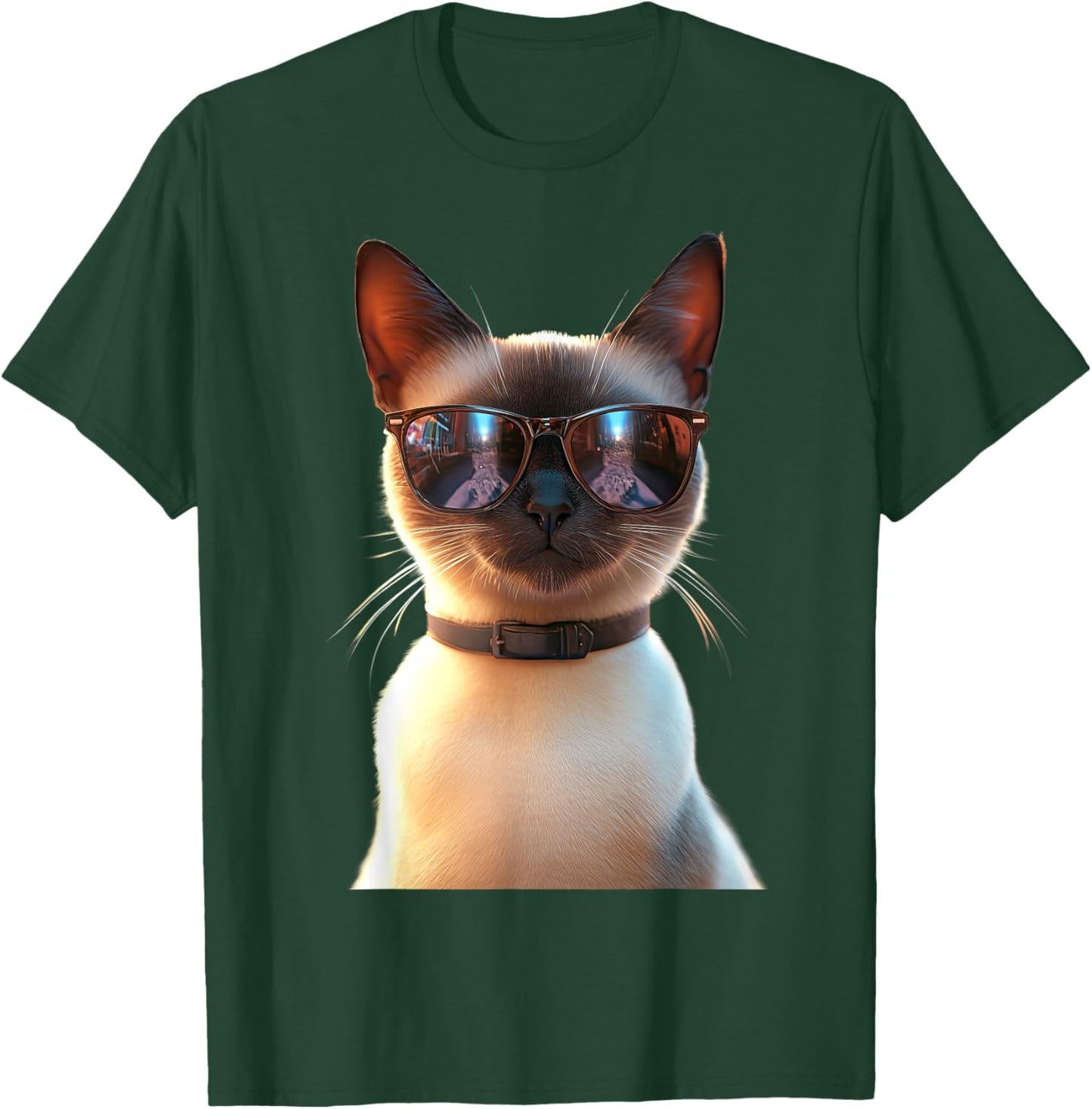 Siamese Cat Kitten Cat Lover Cat Mom Dad Cute Siamese Cats T-Shirt - T-Shirt | Forest