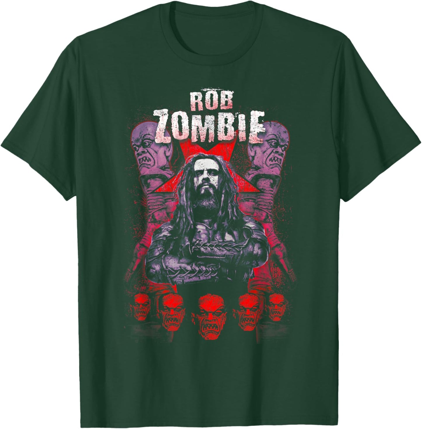Rob Zombie Army Of Robots T-Shirt - T-Shirt | Forest