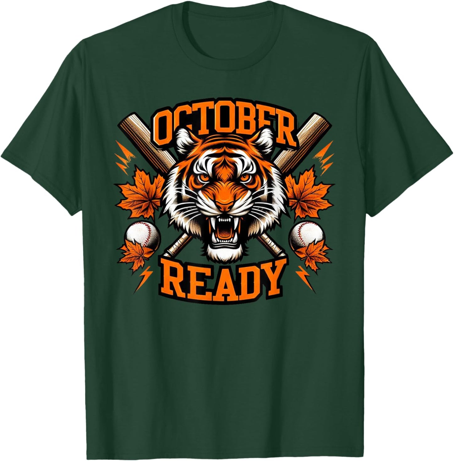 October Ready Funny Shirt For Ready Tiger Shirts T-Shirt - T-Shirt | Forest