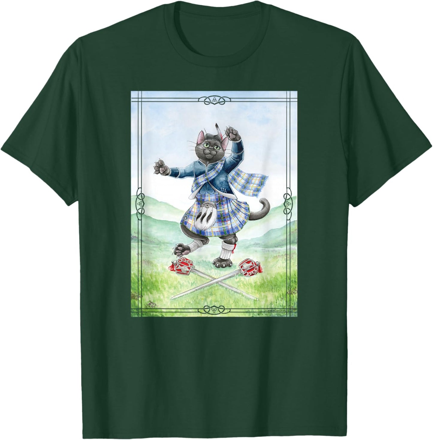 Veggie Dances the Ghillie Callum T-Shirt - T-Shirt | Forest