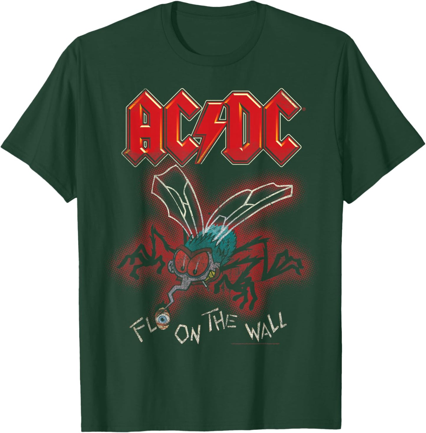AC/DC - Fly On The Wall - Black, Small - Classic Fit - -Adults, -Kids - Short Sleeve T-Shirt - T-Shirt | Forest