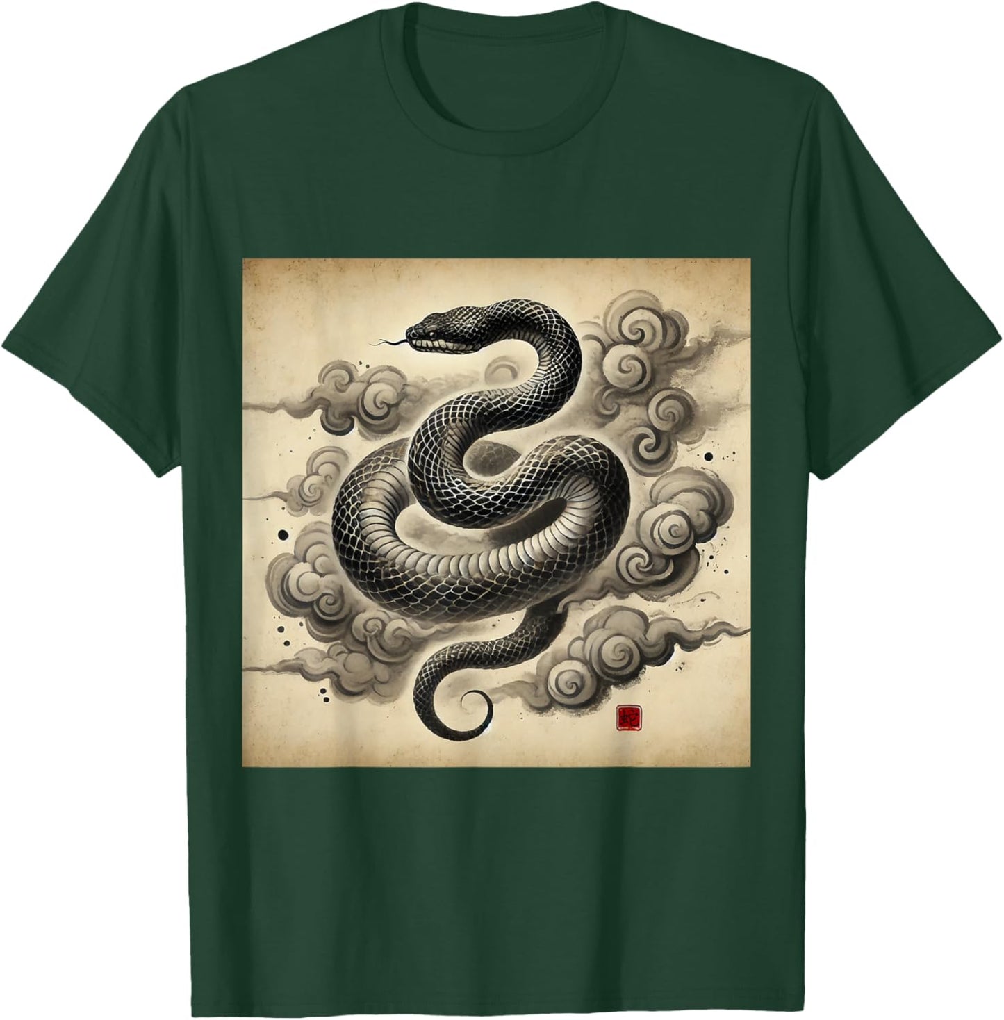 Year Of The Horse 2026 Cool Horse Graphic Art T-Shirt - T-Shirt | Forest