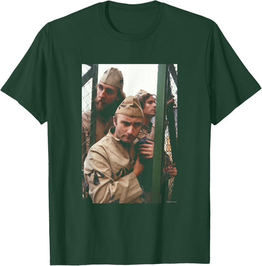 Phil Collins Of Genesis Shoot By Virgina Turbett T-Shirt - T-Shirt | Forest