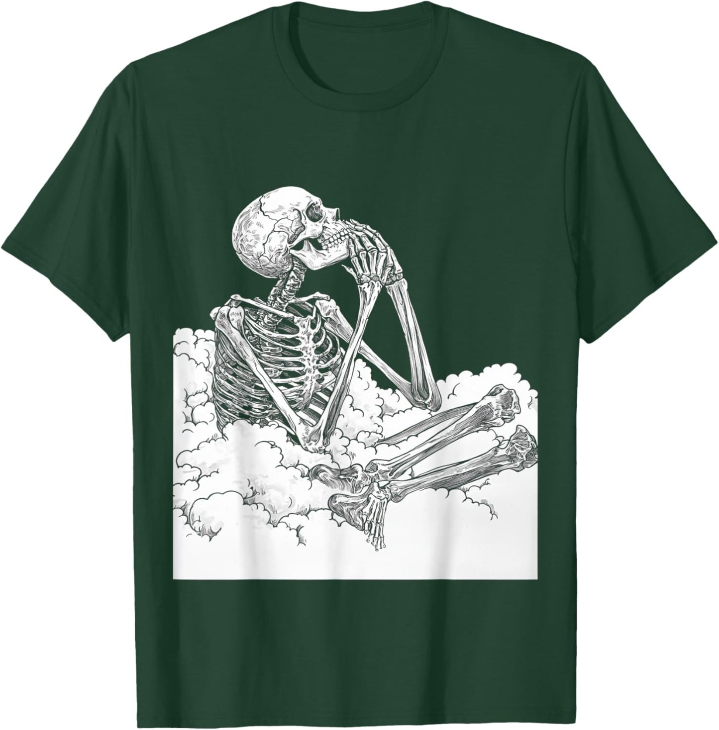 Skeleton Hands Praying T-Shirt - T-Shirt | Forest