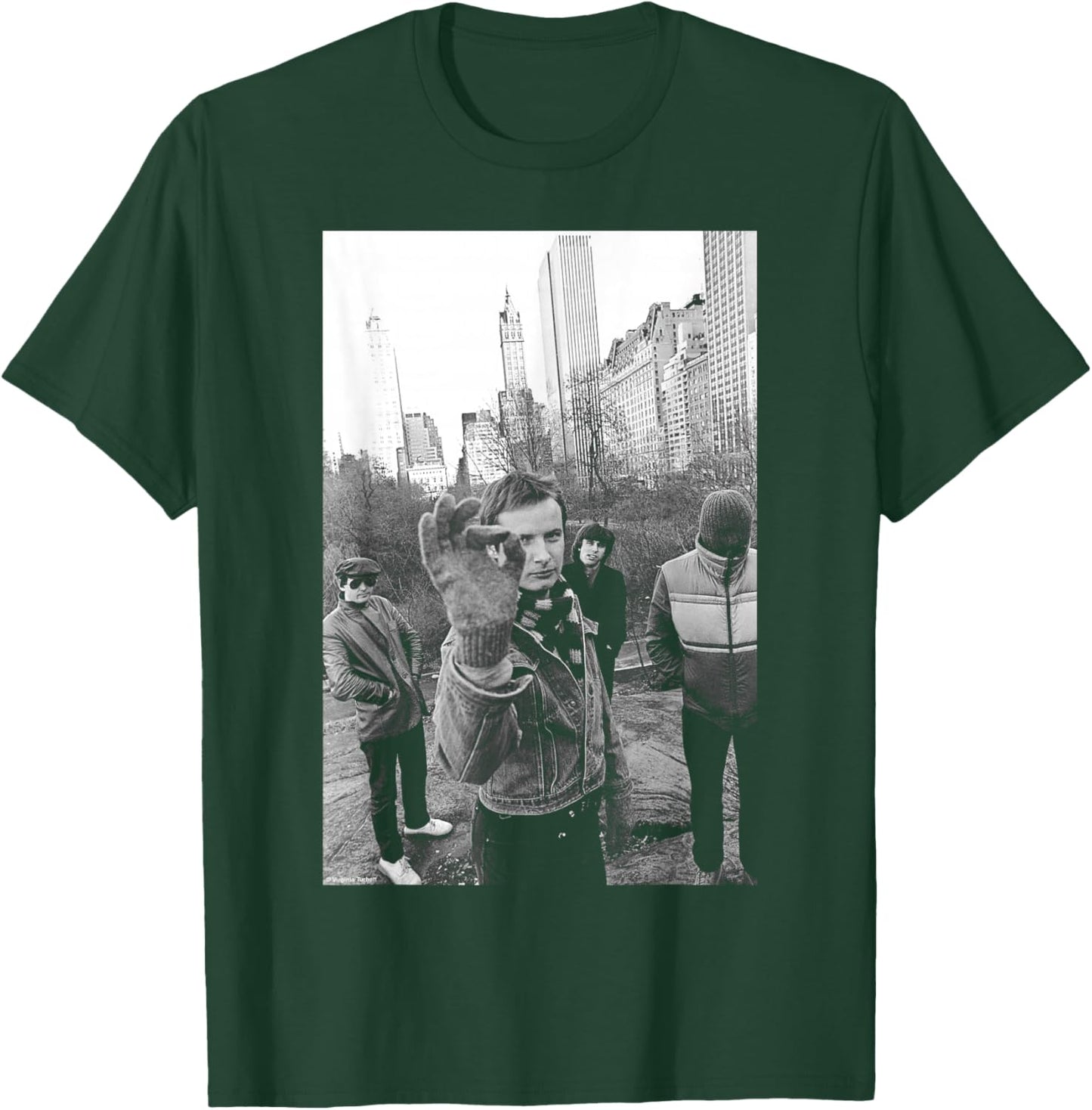 XTC English Rock Band Photo By Virginia Turbett T-Shirt - T-Shirt | Forest