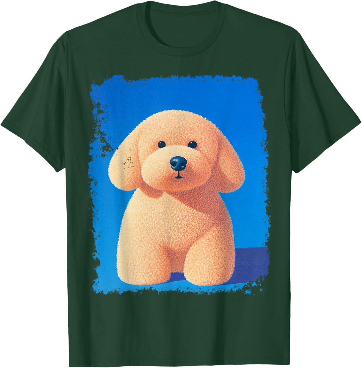 Pop Art Cute Toy Poodle Dog T-Shirt - T-Shirt | Forest
