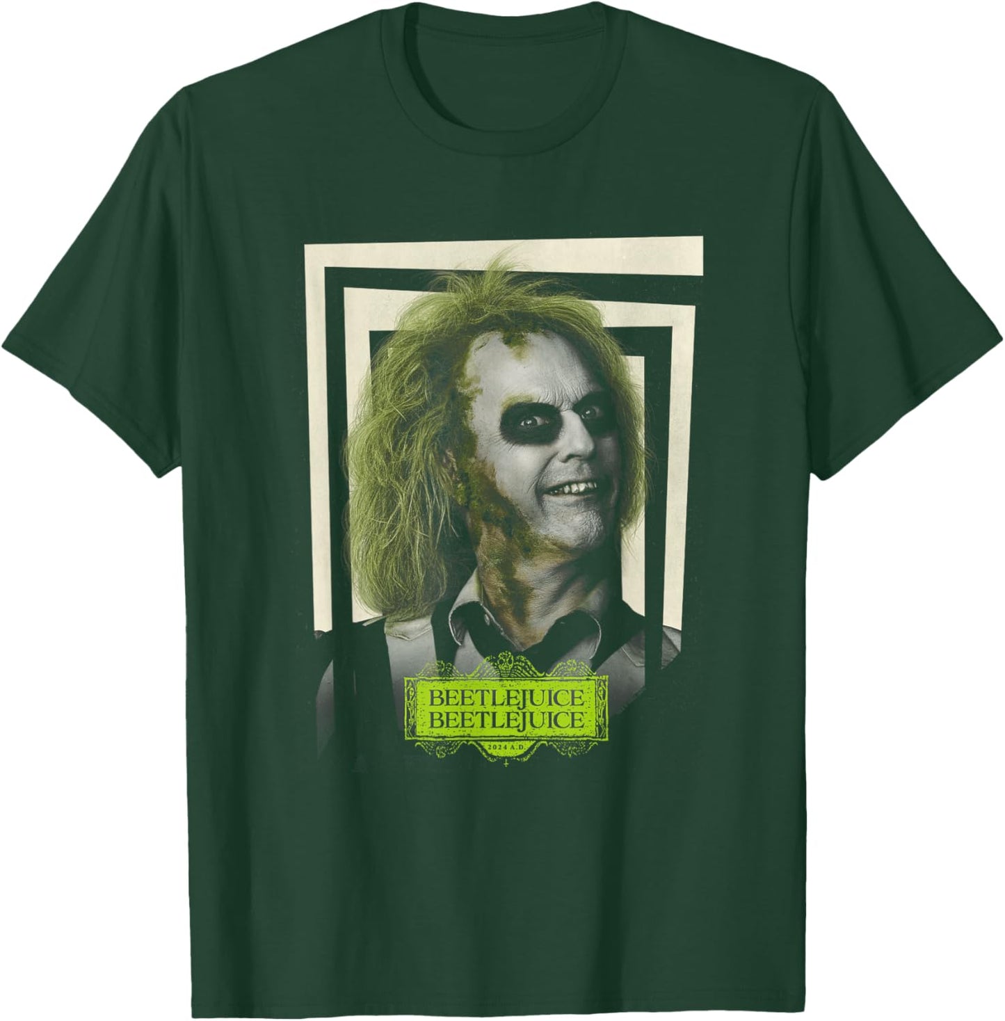 Beetlejuice Ghost with the Most Beetlejuice 2 Movie Poster T-Shirt - T-Shirt | Forest