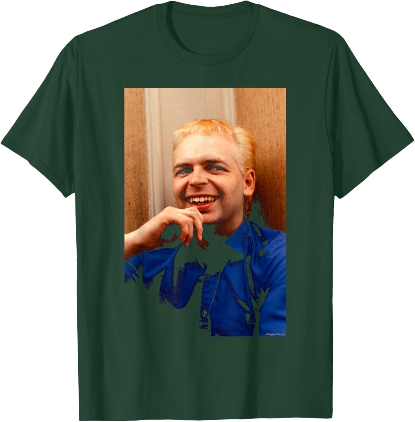 New Wave Artist Gary Numan By Virgina Turbett T-Shirt - T-Shirt | Forest