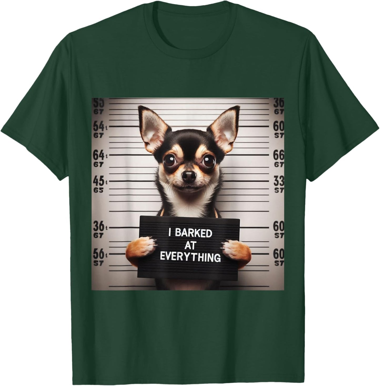 I Barked at Everything Chihuahua Men Women Kids Boys Girls T-Shirt - T-Shirt | Forest