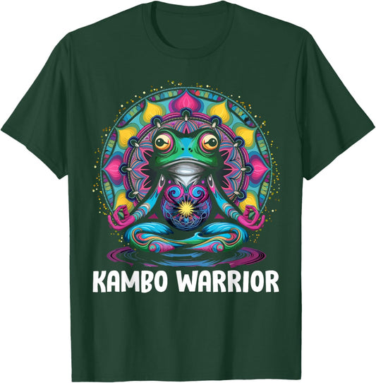 Kambo Warrior Giant Monkey Frog Traditional Medicine T-Shirt - T-Shirt | Forest