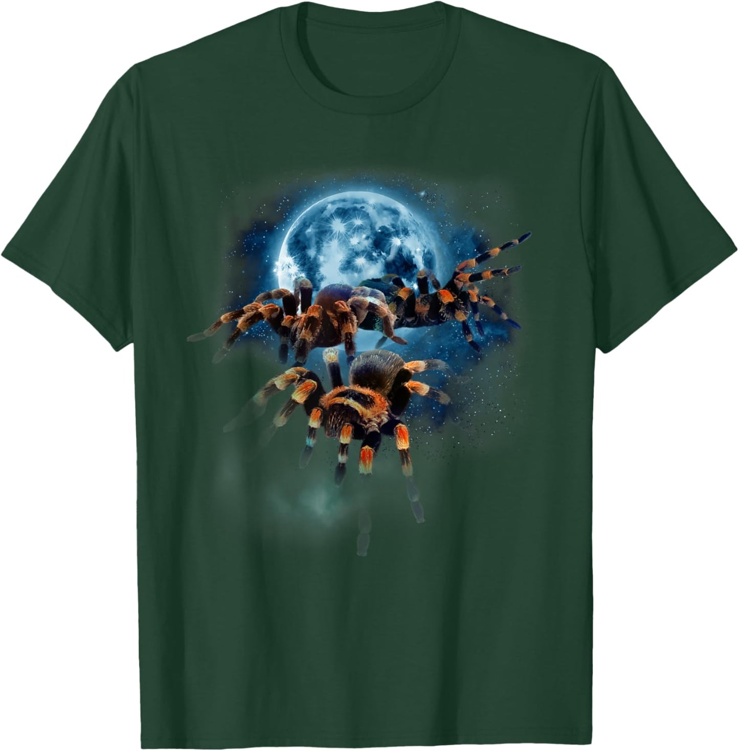 Tarantula Shirt - Tarantula - Howling at the Moon T-Shirt - T-Shirt | Forest
