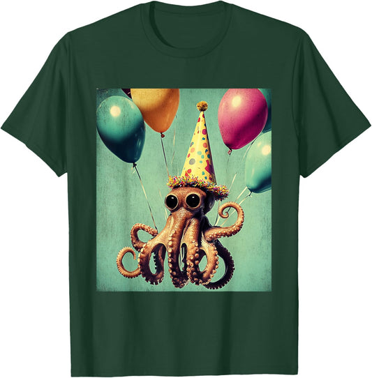 Kids Black Cartoon T-Shirt - T-Shirt | Forest