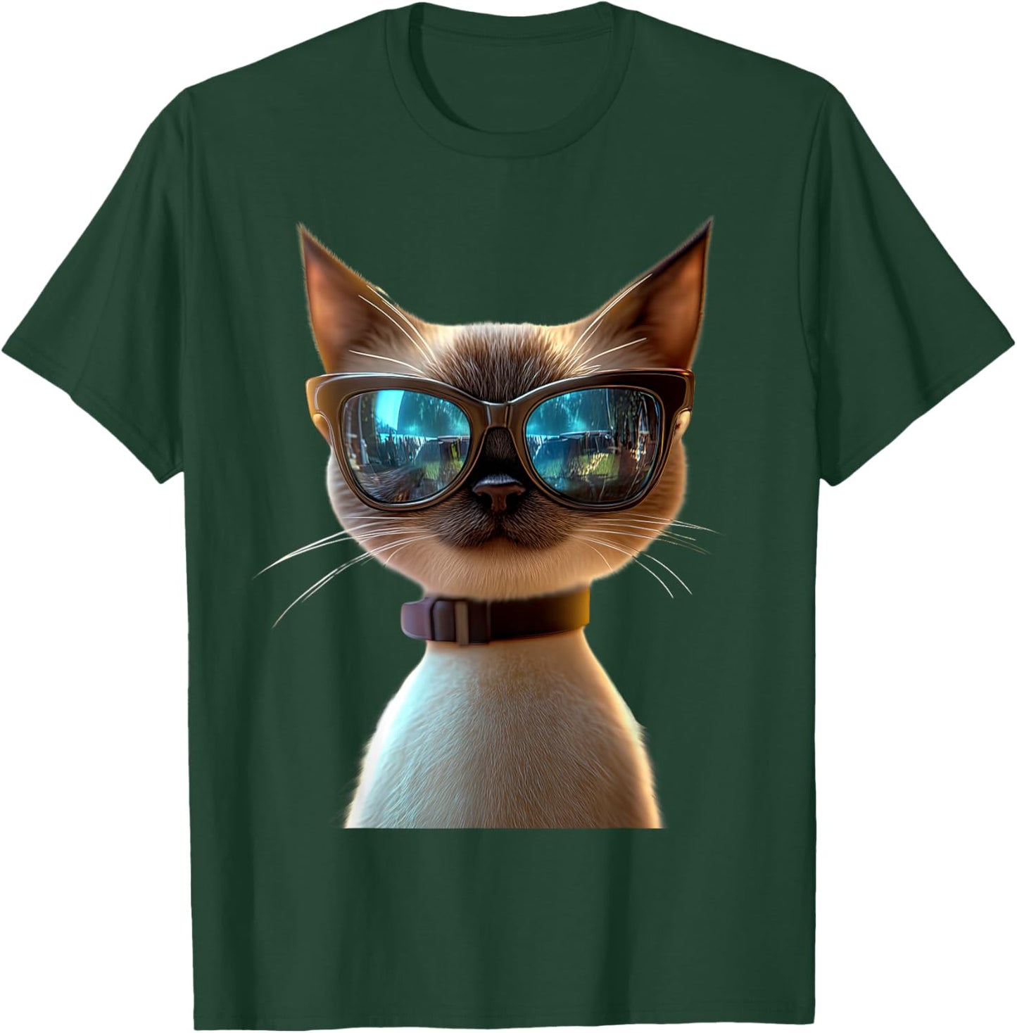Siamese Cat Kitten Cat Lover Cat Mom Dad Cute Siamese Cats T-Shirt - T-Shirt | Forest