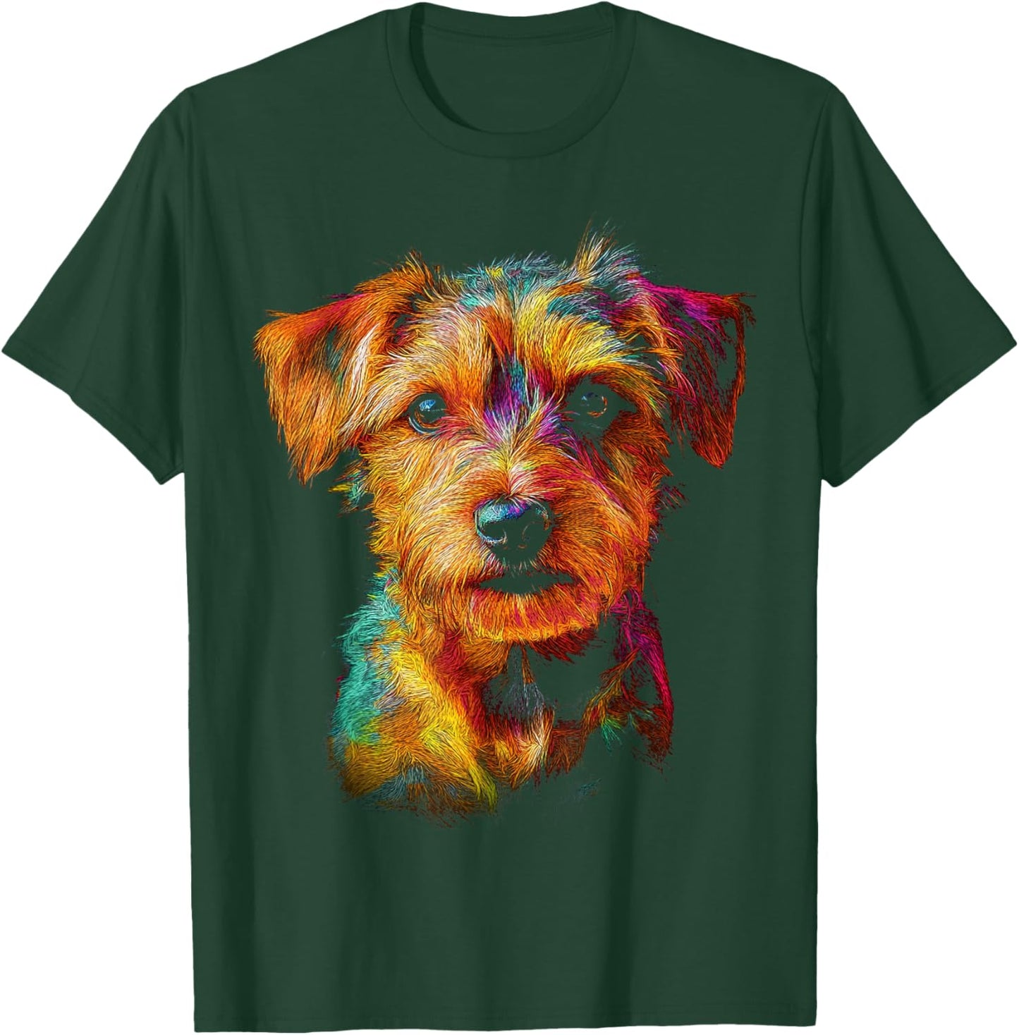 Norfolk Terrier Dog Graphic Pet Artwork Norfolk Terrier Women Kids T-Shirt - T-Shirt | Forest