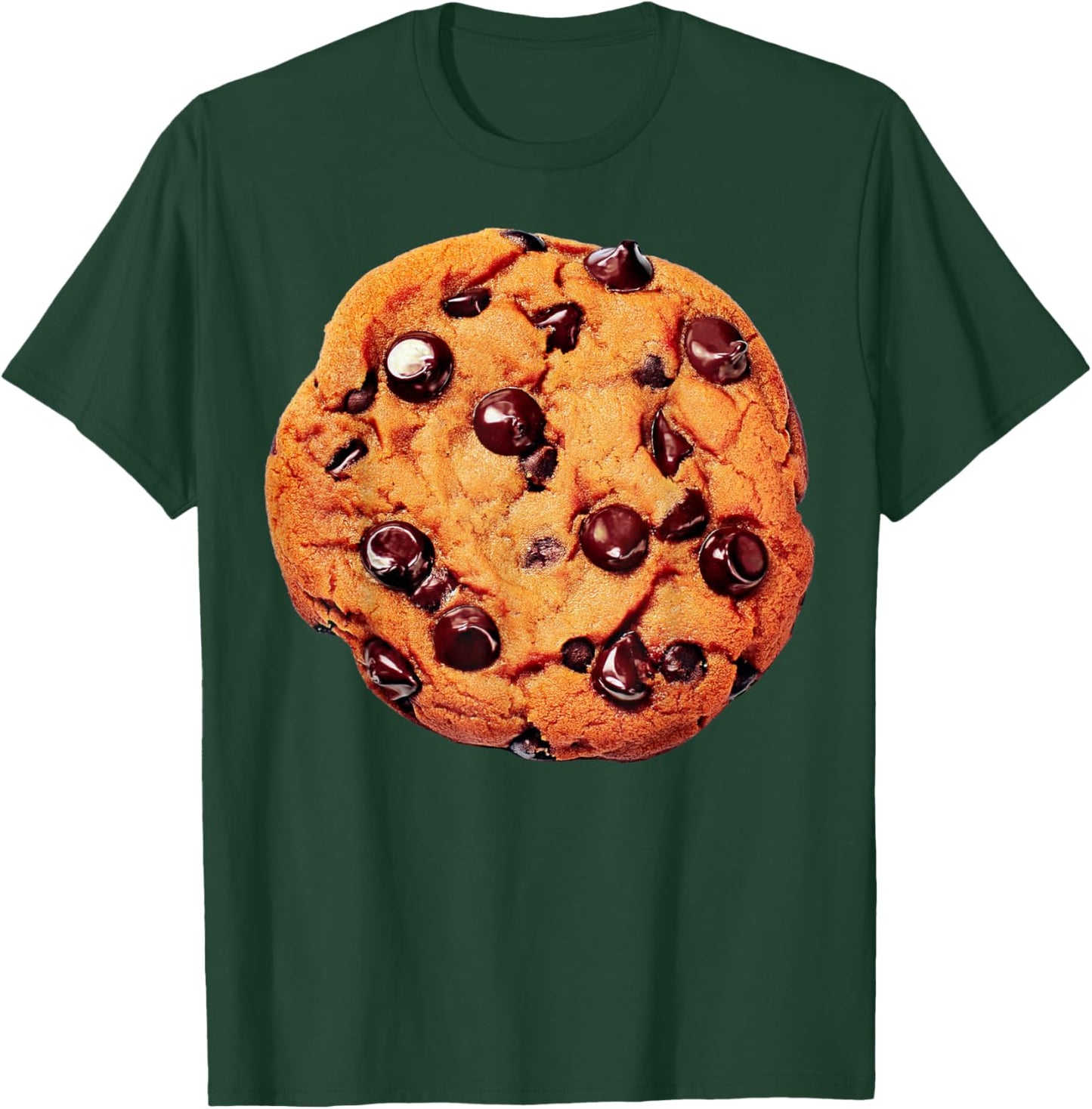 Chocolate Chip Cookie Costume Lazy Party T-Shirt - T-Shirt | Forest