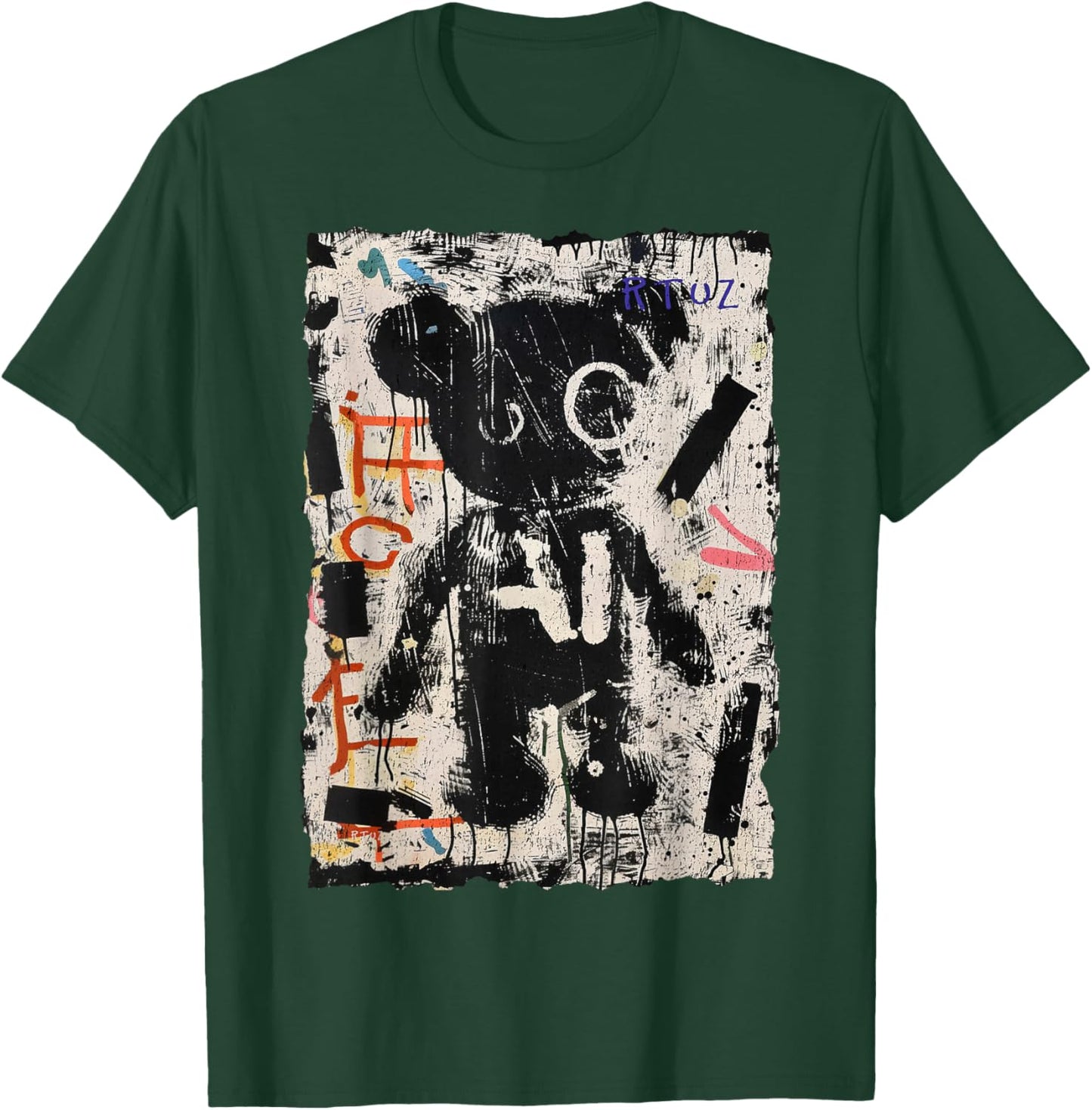 Aesthetic Clothes Streetwear Fashion Women Men Teddy Bear T-Shirt - T-Shirt | Forest