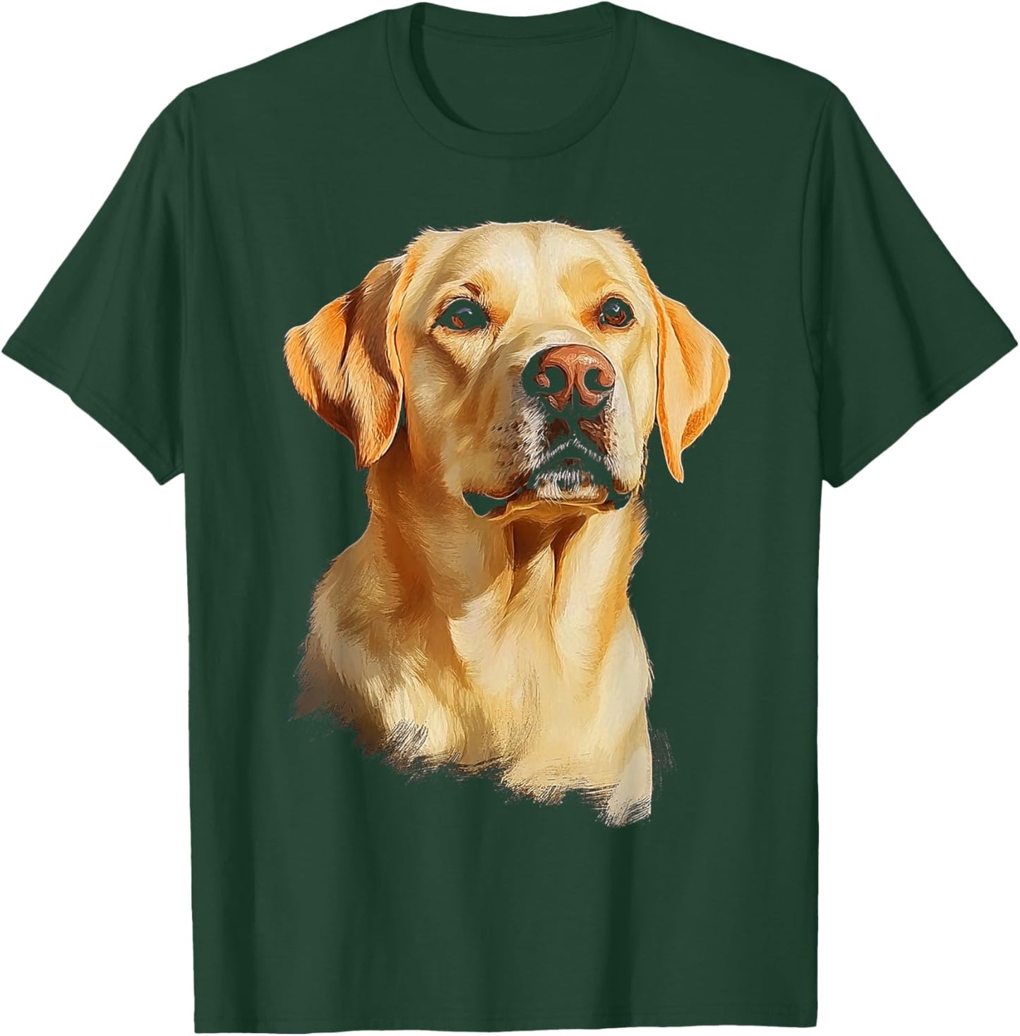 Labrador Retriever Dog Motif Pet Labrador Retriever T-Shirt - T-Shirt | Forest