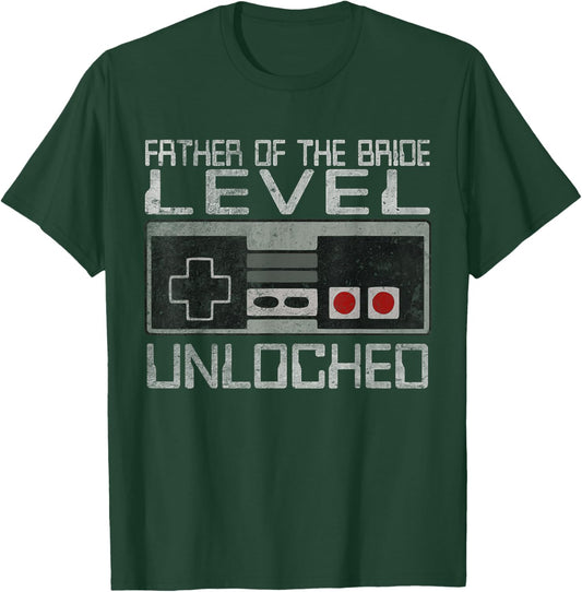 Father Of The Bride Wedding Marriage Bride Dad Celebration T-Shirt - T-Shirt | Forest