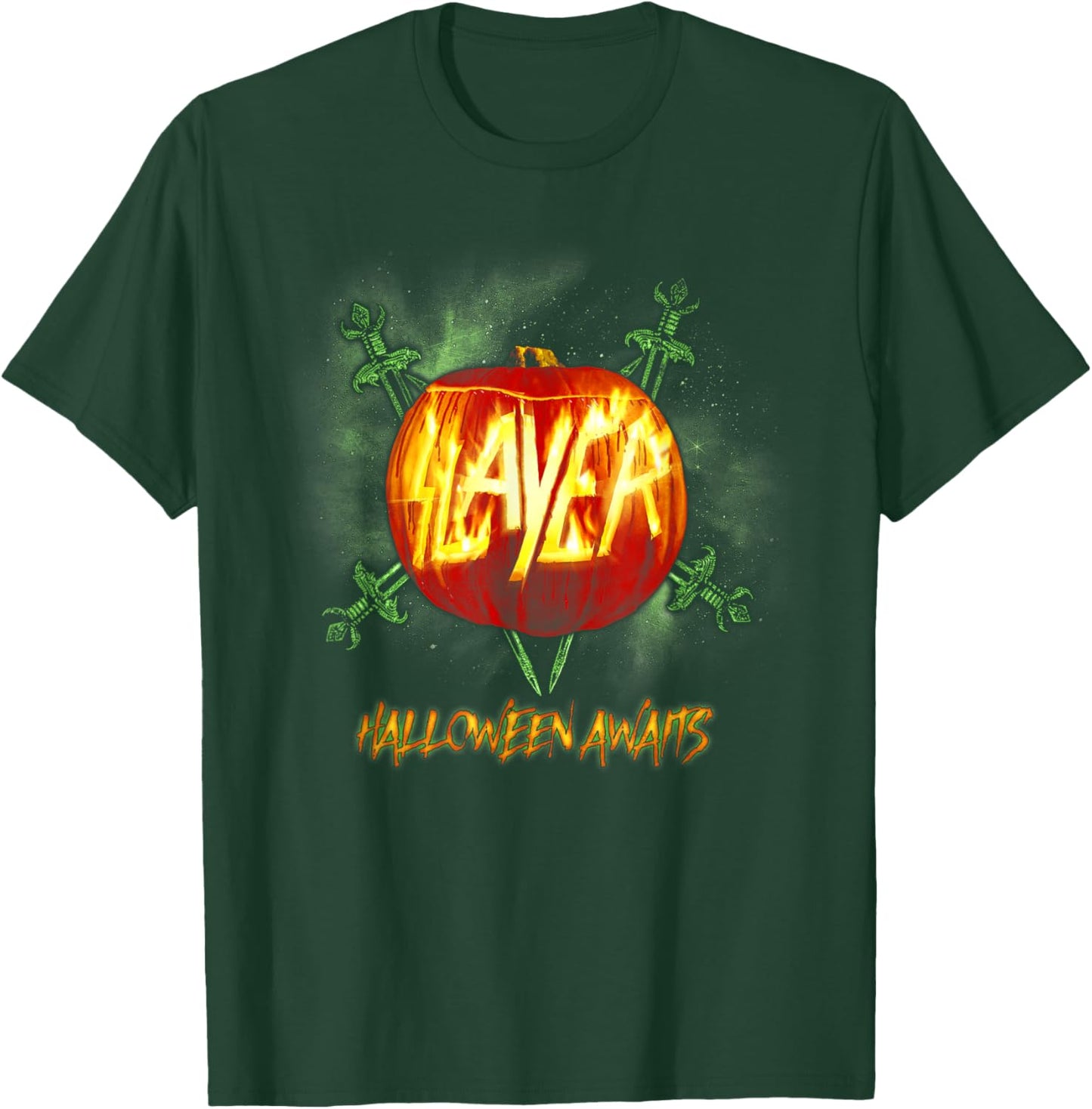 Slayer – Jack O Lantern Slayer Halloween T-Shirt - T-Shirt | Forest