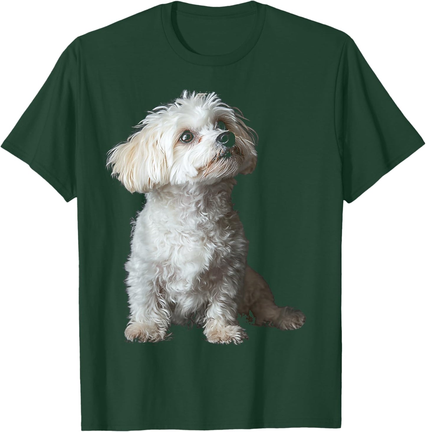 Maltipoo Dog Motif Pet Art Maltipoo Men Women Kids T-Shirt - T-Shirt | Forest