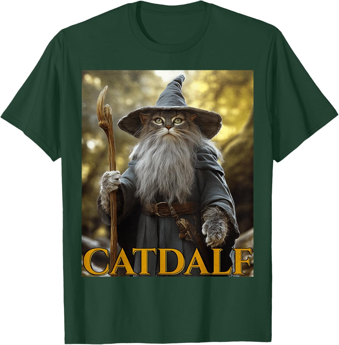 Catdalf T-Shirt - T-Shirt | Forest