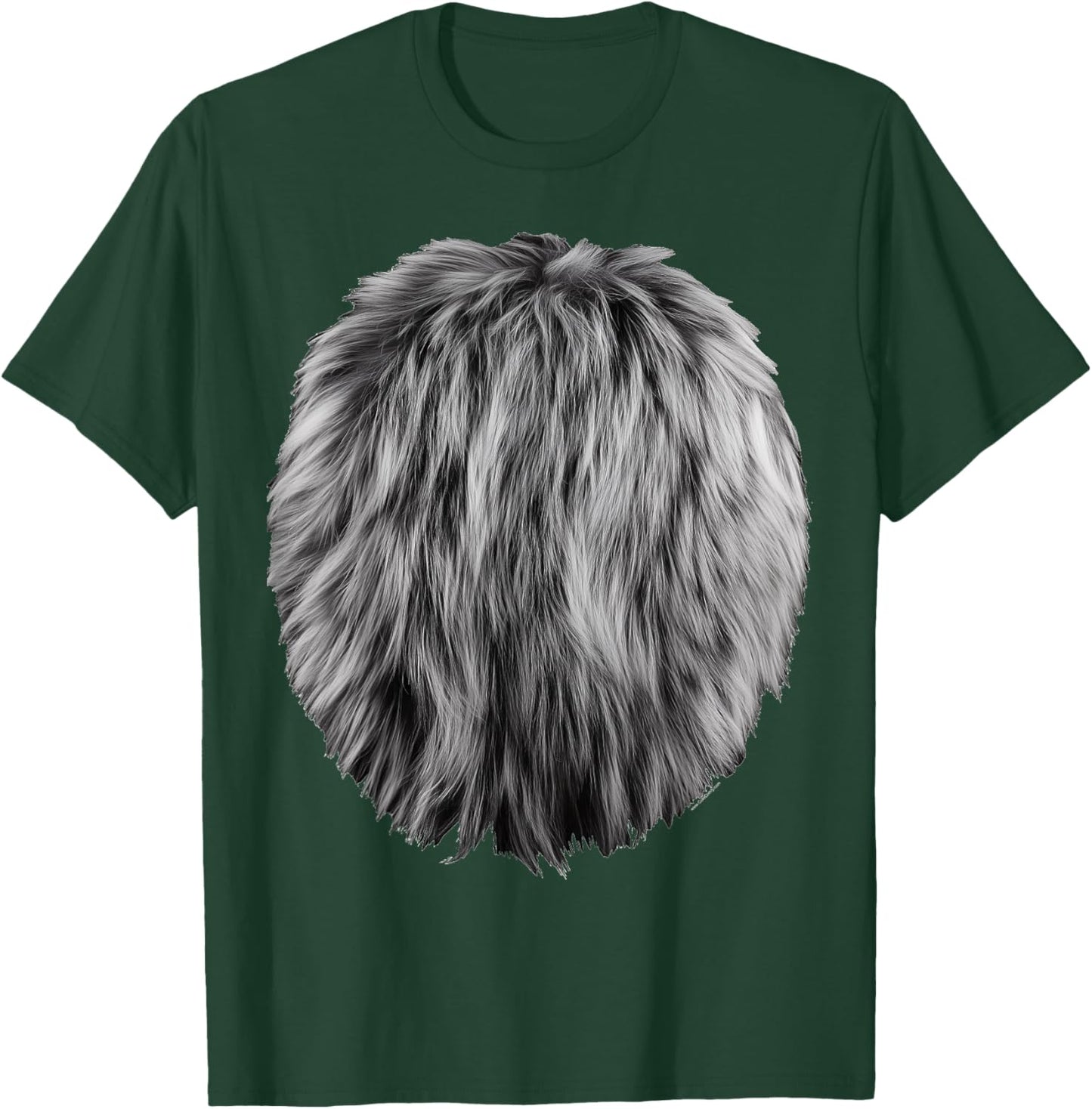 Gray Animal Belly Costume DIY Cosplay Koala Bear Mouse Wolf T-Shirt - T-Shirt | Forest