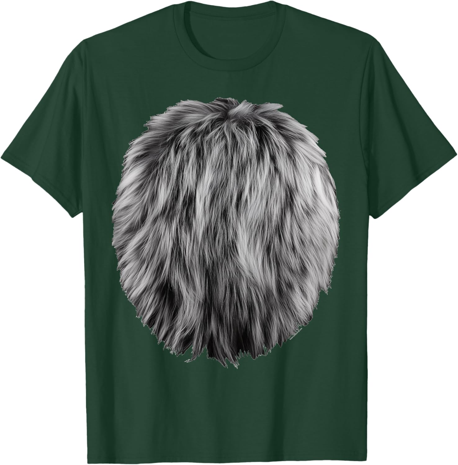 Gray Animal Belly Costume DIY Cosplay Koala Bear Mouse Wolf T-Shirt - T-Shirt | Forest