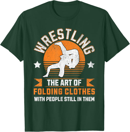 Funny Wrestling Apparel Women & Kids T-Shirt - T-Shirt | Forest