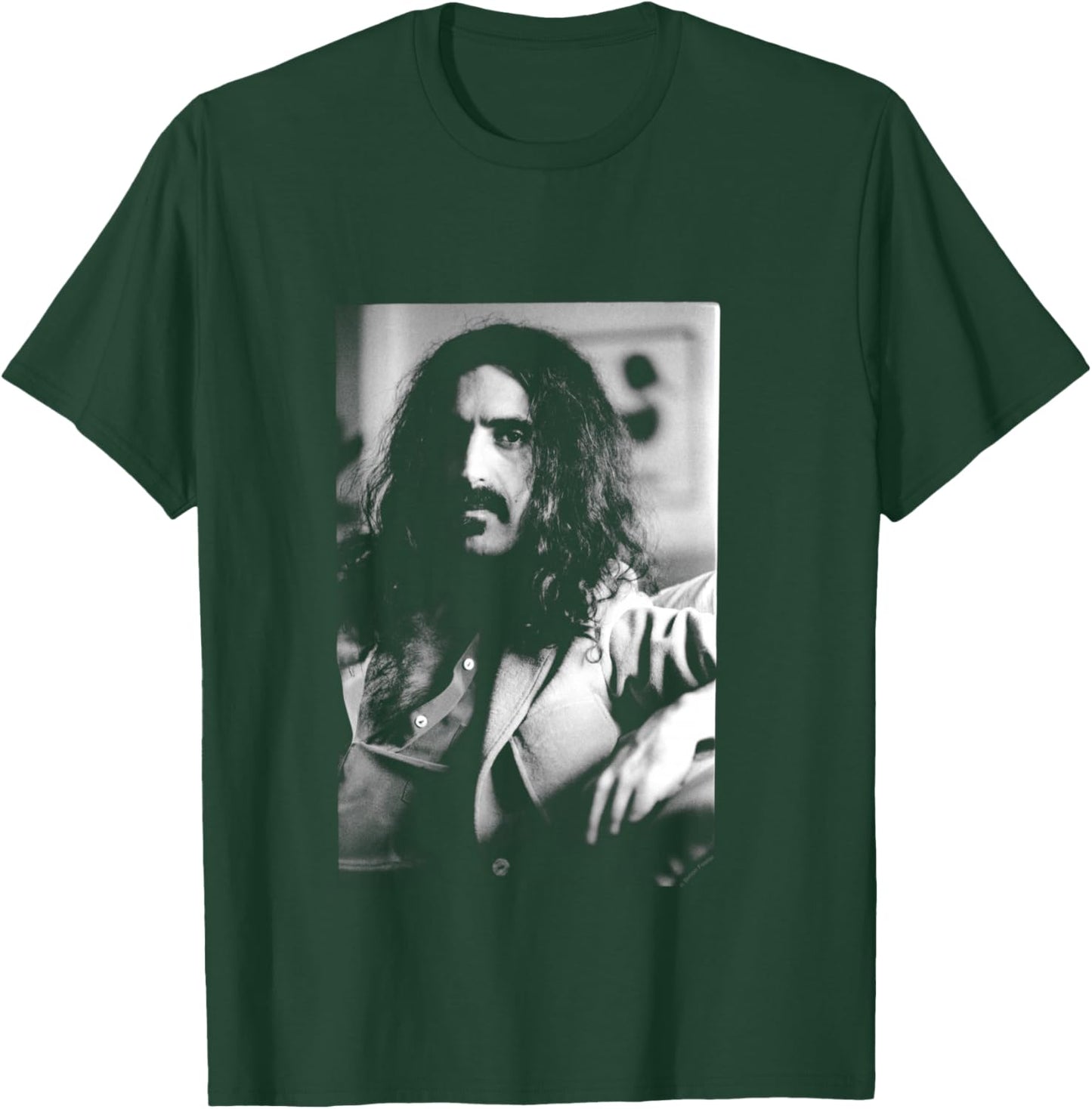 Frank Zappa London Photo Shoot By Simon Fowler T-Shirt - T-Shirt | Forest