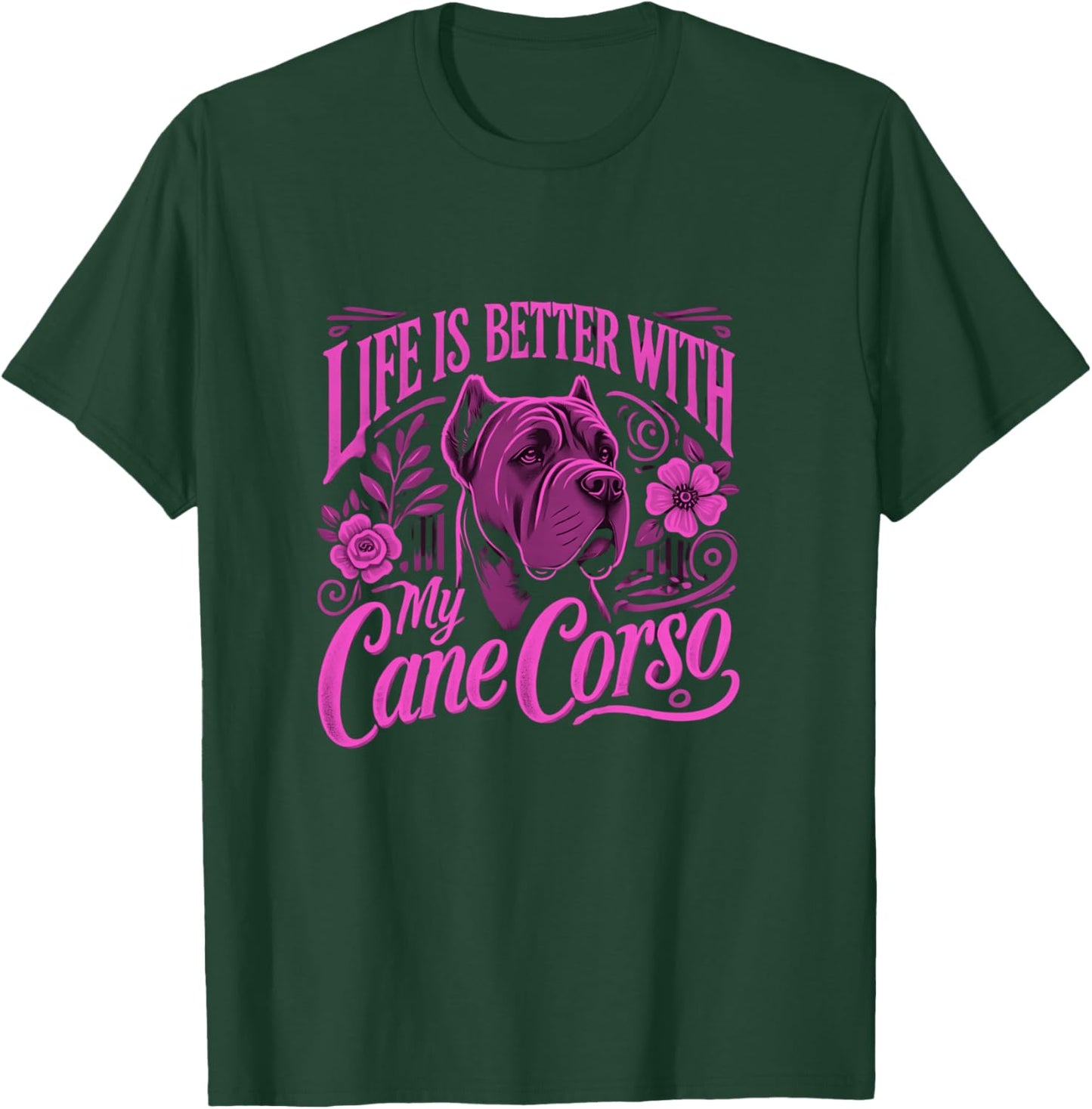Cane Corso Shirt Cane Corso Lover Cane Corsos T-Shirt - T-Shirt | Forest