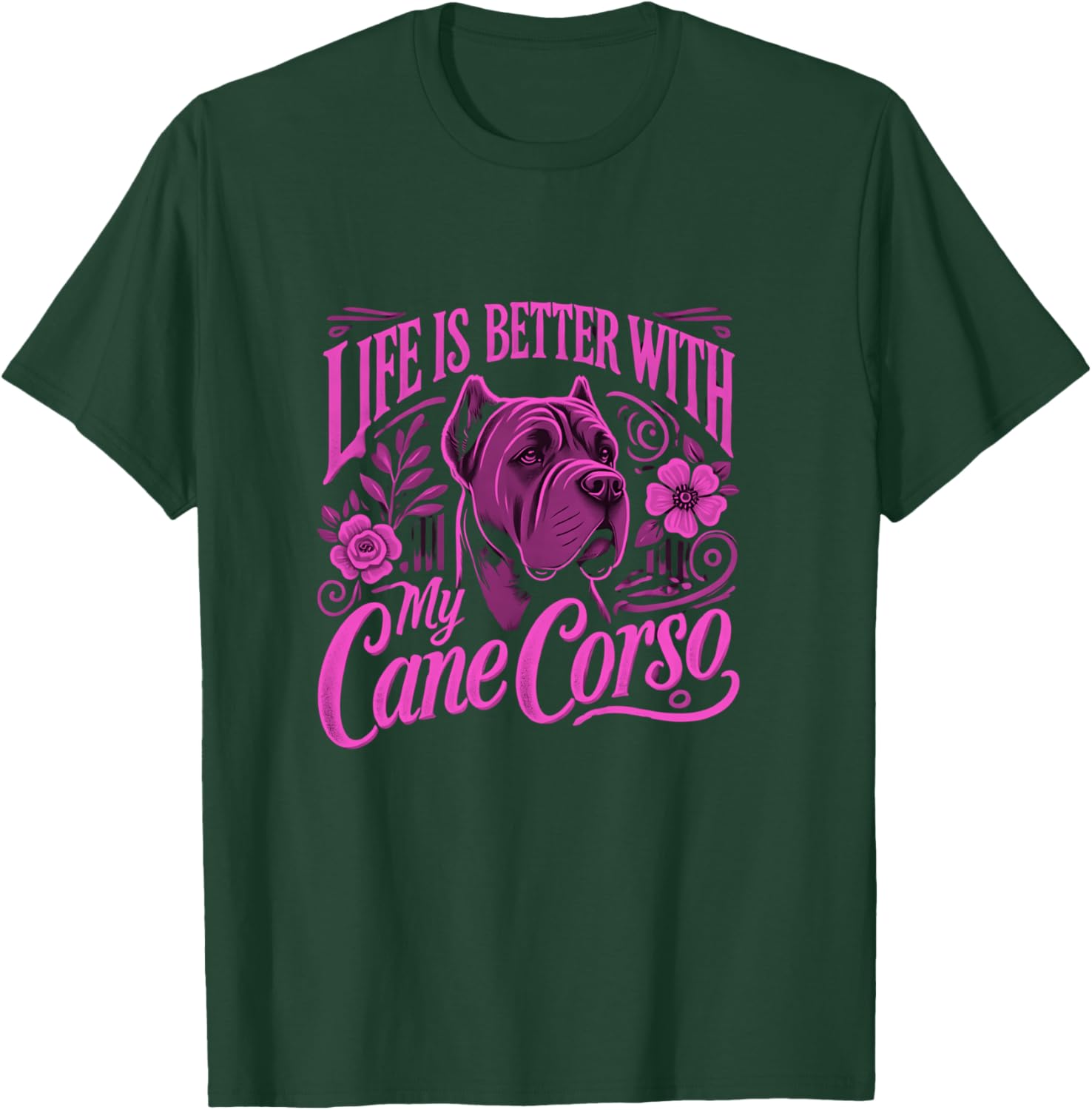 Cane Corso Shirt Cane Corso Lover Cane Corsos T-Shirt - T-Shirt | Forest