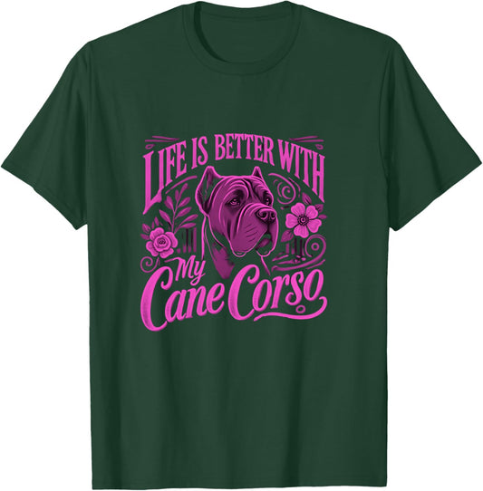 Cane Corso Shirt Cane Corso Lover Cane Corsos T-Shirt - T-Shirt | Forest