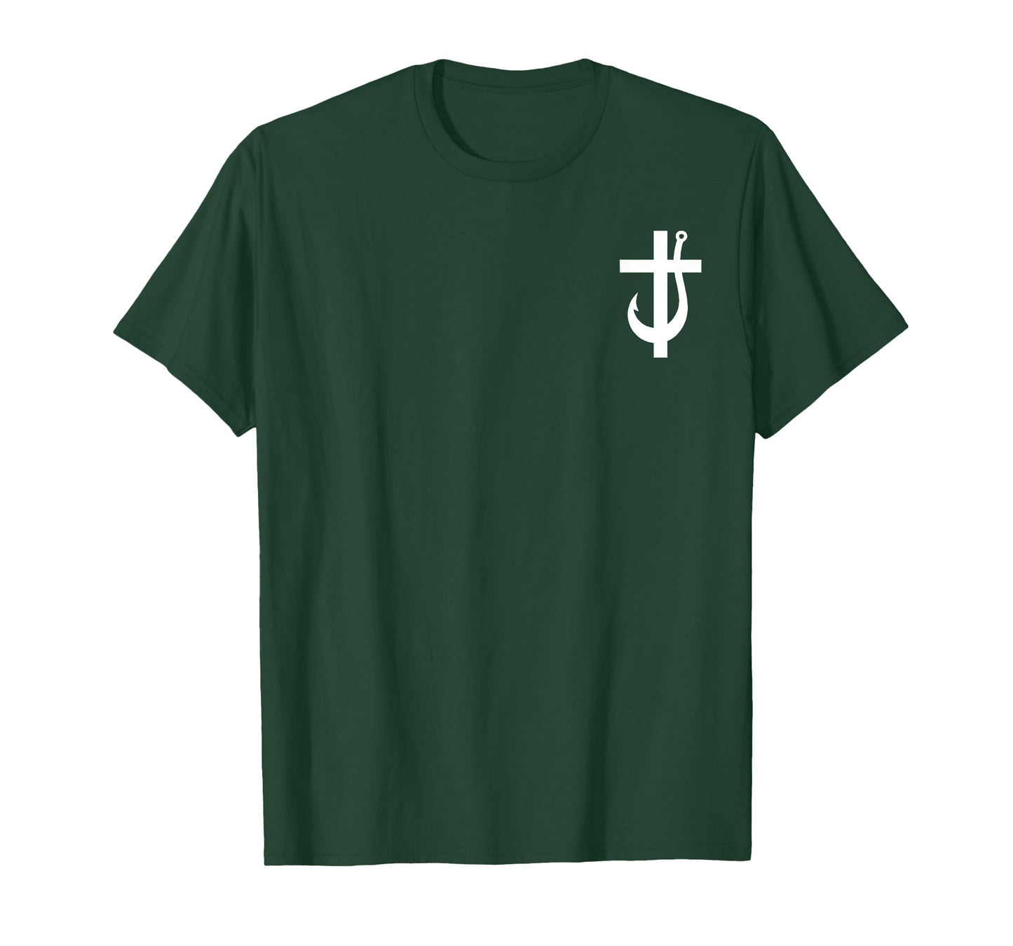 Jesus Made Me a Fisherman - Front and Back T-Shirt